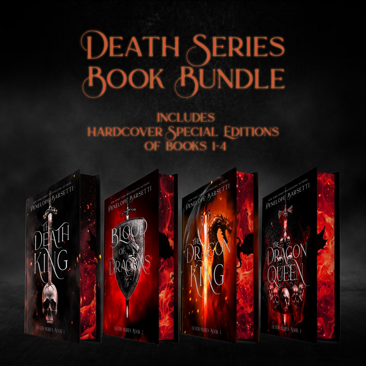 The Death Series Books 1-4: Special Edition Hardcover Bundle