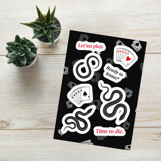 Dirty Blood - Fang Stickers!!!