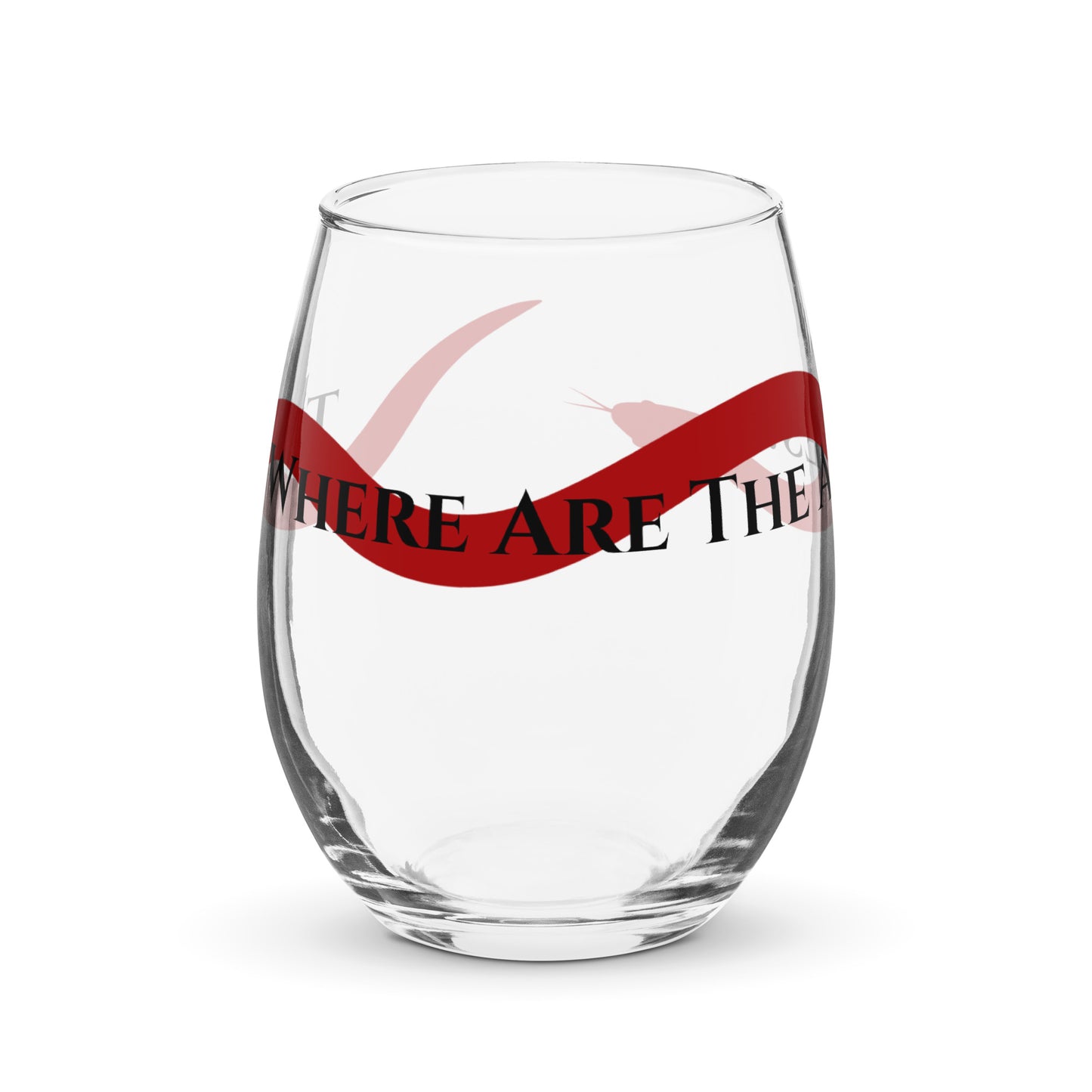 Dirty Blood - Where Are The Ashes Wine Glass