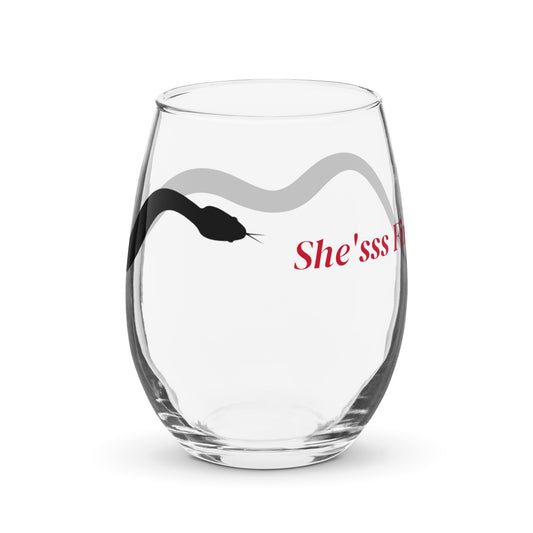 Dirty Blood - Larisa's Favorite Wineglass!