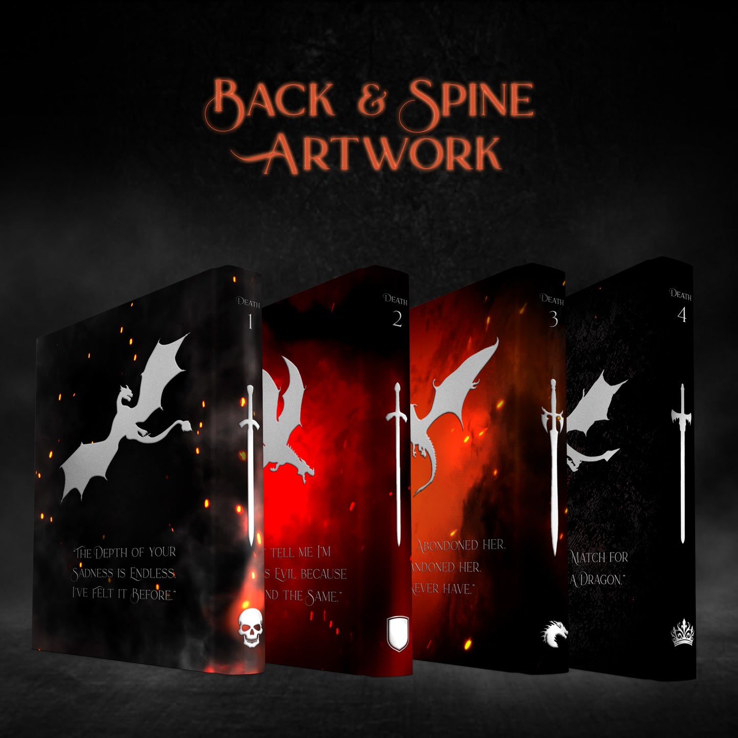 *PREORDER* Death Series Books 1-4: Special Edition Hardcover Bundle